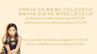 Luv  Apink Colour Coded Lyrics HANROMENG [upl. by Iphlgenia40]