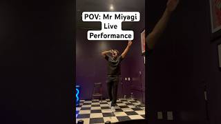 Mr Miyagi Live Performance explore newmusic hiphopartists foryou rockstar [upl. by Hinkle]