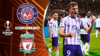 Toulouse vs Liverpool  Extended Highlights  UEL Group Stage MD 4  CBS Sports Golazo [upl. by Tada]