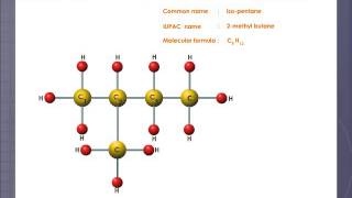 Isomers of Pentane [upl. by Roselyn]