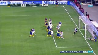 GOL de DANIELE DE ROSSI  Boca vs Almagro [upl. by Hcaz]