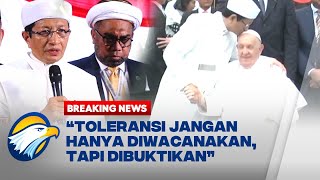 BREAKING NEWS  Keterangan Imam Besar Nasaruddin Umar Usai Paus Fransiskus Kunjungi Masjid Istiqlal [upl. by Amandi401]