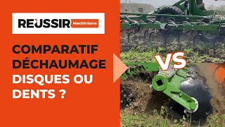 Dents ou disques  quel déchaumeur est le plus efficace  comparatif Amazone [upl. by Anyaj334]