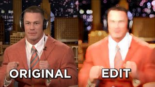 John Cena dancing with headphone Original and Edit shorts trending short [upl. by Masterson]