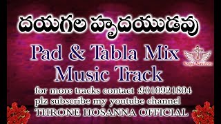 Dayagala Hrudayudavu Pad amp Tabla music track music by throne hosanna [upl. by Ekaj370]