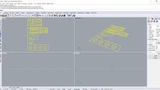 Import AutoCad files in Rhino [upl. by Ramedlaw]