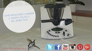 Tutorial  Come smontare il boccale e il gruppo coltelli del Bimby TM31 [upl. by Orest6]