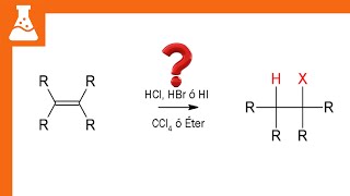 Adición de HX hidrácidos a alquenos MECANISMO de reacción [upl. by Paynter]
