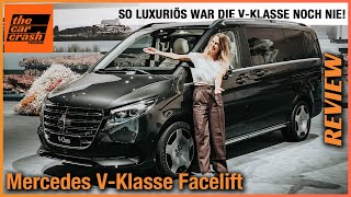 Mercedes VKlasse Facelift 2023 So krass luxuriös ist der NEUE Van Review  Test  Exclusive line [upl. by Corbett]