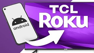 Screen Mirror your Android screen on a Roku TCL TV  Phone and Tablet [upl. by Jeni876]