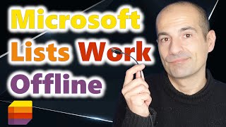 🔌How to work offline with Microsoft Lists No Internet Connection [upl. by Cassondra643]