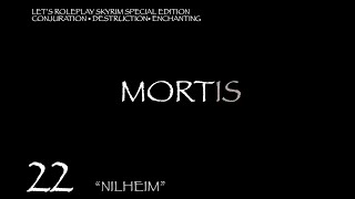 MORTIS Skyrim Mage Roleplay Episode 22 quotNilheimquot [upl. by Anibor]