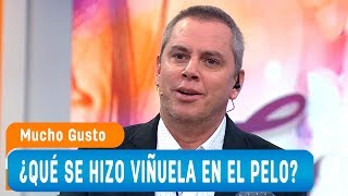 El chascarro que dejó a Viñuela con ese corte de pelo  Mucho Gusto 2018 [upl. by Asilav810]