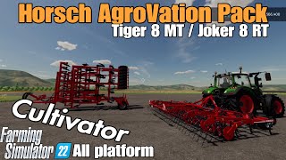 Horsch TIGER 8 MT  JOKER 8 RT  Horsch AgroVation Pack  DLC [upl. by Hna]