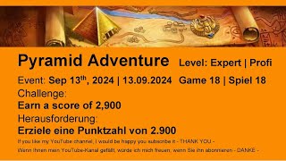 Pyramid Adventure  Expert 18  Sep 13th 2024 [upl. by Bevan]