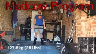 Madcow 5x5  Powerlifting Program Review Including training footage  smallchannelsunite [upl. by Sherr]