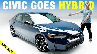 2025 Honda Civic Hybrid First Look  The Hybrid Is Back amp Better Than Ever [upl. by Ainehs]