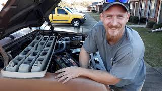 87 f150 headlight lens install with new leds [upl. by Claire967]