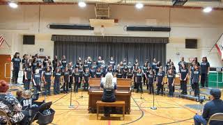 Carol of the Bells Dec 2023 Jurupa Middle Choir [upl. by Etteneg543]