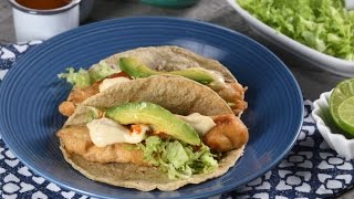 Tacos de Pescado Capeado con Cerveza [upl. by Lihkin]