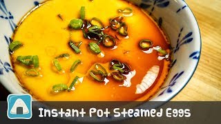 Instant Pot Chinese Steamed Egg Pressure Cooker [upl. by Edveh]