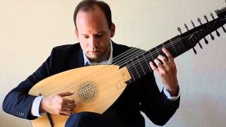 Lute Music by Silvius Leopold Weiss Bernhard Hofstötter Baroque lute [upl. by Aynos806]