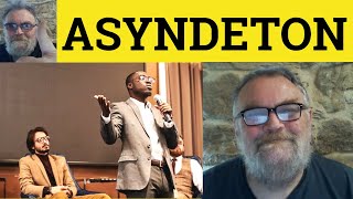 🔵Asyndeton Meaning  Polysyndeton Definition  Asyndeton Examples  Rhetoric Asyndeton Polysyndeton [upl. by Grindle58]