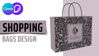 Design EyeCatching Shopping Bags in Canva with Pacdora Integration [upl. by Ariahay503]