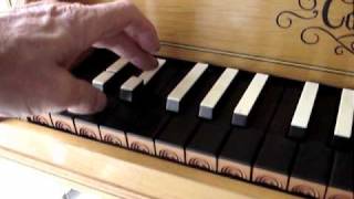 CBH English Bentside Spinet — short and broken octave [upl. by Atekan]