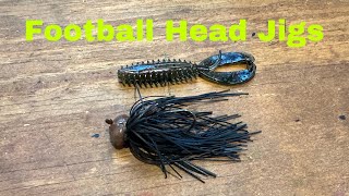 How And When To Fish A Football Head Jig… [upl. by Hsetirp]