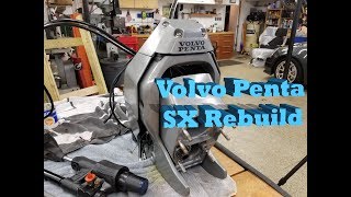 Reassembling a Volvo Penta SXM Outdrive Transom Assembly [upl. by Retrak857]