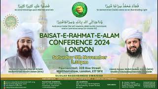 Baisat e Rehmat Aalam ﷺ Conference UK [upl. by Narra]