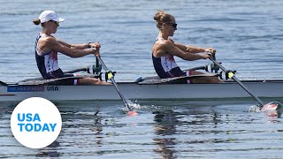 Lightweight double sculls will be competed for last time in Paris  USA TODAY [upl. by Ymmak]