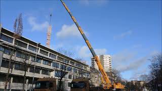 Mobilkran Liebherr LTM 1230 51 baut 154ECH nur Turmsegment [upl. by Oram]