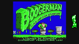 Boogerman A Pick and Flick Adventure SNES Playthrough Part 1 [upl. by Cohin]