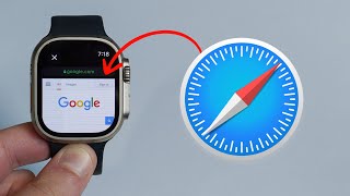 Como Usar o Safari no Apple Watch [upl. by Llewol]