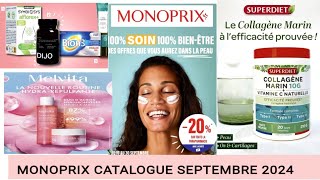 📢 COLLAGÈNE 😱 MONOPRIX 💯 CATALOGUE DU 3 SEPTEMBRE 💯 bonplan promotion haulvideo haul promo [upl. by Peper]