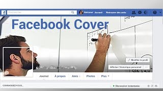 Comment créer une photo de couverture Facebook [upl. by Klusek]