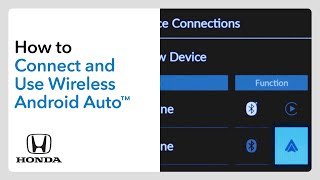 How to Connect and Use Wireless Android Auto™ [upl. by Clarita]