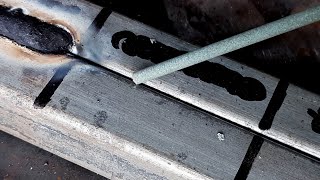 Thin metal arc welding  new tricks learn welding easily [upl. by Dayna]