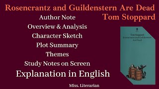 Rosencrantz amp Guildenstern are Dead by Tom Stoppard Characters Summary  Themes Notes tomstoppard [upl. by Nashoma]