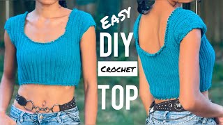 Need a Top for Any Size Check out this Easy Crochet Tutorial [upl. by Olivann]