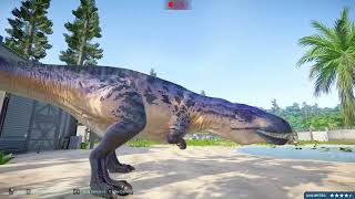 Mosasaurus Jurassic World Dominion Hunting Indominus Rex Escape Indoraptor VS SPIDER TREX [upl. by Neenahs]