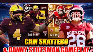 CAM SKATTEBO amp DANNY STUTSMAN COLLEGE FOOTBALL 25 ULTIMATE TEAM [upl. by Brainard134]