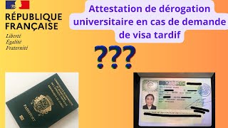 Campus France voici ce quil faut connaître en cas de demande de visa tardif [upl. by Eladnek]