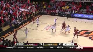 Iowa State 98 Oklahoma State 97 3OT [upl. by Cida297]