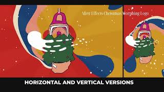 After Effects Christmas Morphing Logo [upl. by Anelrac]