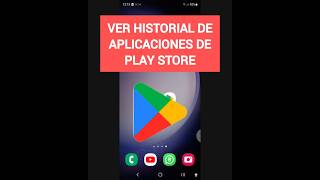 Cómo ver historial de apps descargadas en Play store [upl. by Nonnair]