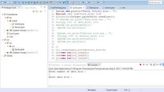 Cyclic Redundancy Check animation Network Laboratory part 3 [upl. by Dustman]