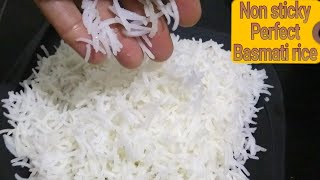 How to boil rice  how to cook rice  Tips To make perfect non sticky basmati rice  biryani rice [upl. by Ahtennek]